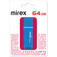 USB Flash Mirex Color Blade Line 3.0 64GB 13600-FM3LBU64