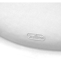 Стул с подлокотниками Sheffilton SHT-S76 (белый/хром лак)