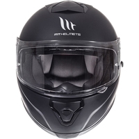 Мотошлем MT Helmets Thunder 3 SV Solid Matt (XS, черный)