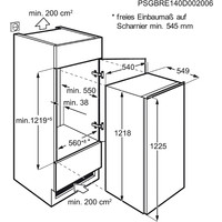 Однокамерный холодильник Electrolux ERN92201AW