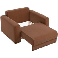 Интерьерное кресло Craftmebel Мэдисон (рогожка, коричневый)
