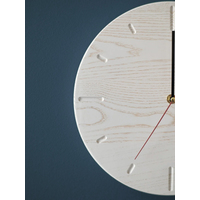 Настенные часы Richwood Clock-6/White (ясень белый)