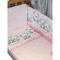 Постельное белье Баю-Бай Ми-ми мишки К31-ММ1 (розовый) 112х147 3 предмета