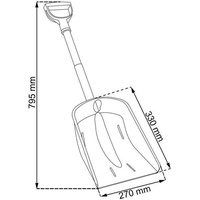 Лопата для уборки снега Prosperplast Lhotse ILHOTW-B333