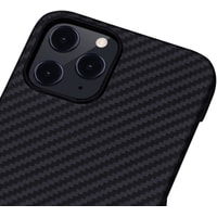 Чехол для телефона Pitaka MagEZ для iPhone 12 Pro Max (twill, черный/серый)
