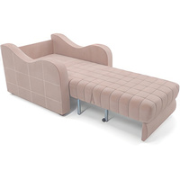 Кресло-кровать Мебель-АРС Барон №4 (микровельвет, бежевый кордрой)