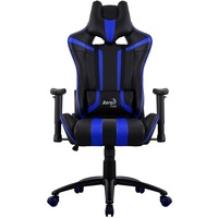 Кресло AeroCool AC120 AIR (черный/синий)