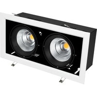 Точечный светильник Arlight CL-KARDAN-S375x190-2x25W Warm3000 028863