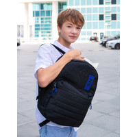 Городской рюкзак SkyName 80-44 (черный/синий)