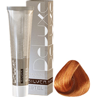Крем-краска для волос Estel Professional De Luxe Silver 8/4 светло-русый медный