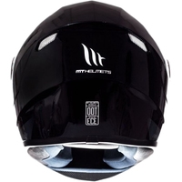 Мотошлем MT Helmets Mugello Solid Gloss (XS, черный)