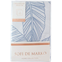 Постельное белье Sofi De MarkO Грау 70х70 Н-5593-70х70 (2шт, белый/синий)