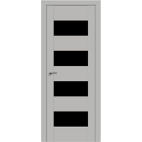 Межкомнатная дверь ProfilDoors 46U L 90x200 (манхэттен/триплекс черный)