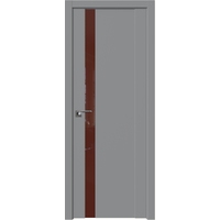 Межкомнатная дверь ProfilDoors 62U R 70x200 (манхэттен, стекло коричневый лак)