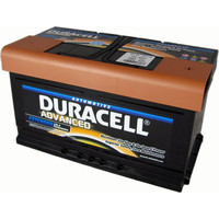 Автомобильный аккумулятор DURACELL Advanced DA 80 (80 А/ч)