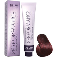 Крем-краска для волос Ollin Professional Performance 5/6 светлый шатен красный