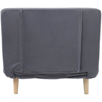 Кресло-кровать DiArt Элли 80 104192 (серый Велютто люкс 32/бук) в Гомеле
