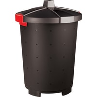 Контейнер для мусора Бытпласт 65 л (черный)