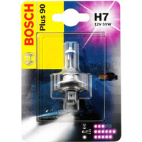 Галогенная лампа Bosch H7 Plus 90 Blister 1 шт