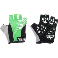 Перчатки Jaffson SCG 47-0122 (M, черный/белый/зеленый)