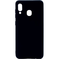 Чехол для телефона Case Matte для Samsung Galaxy A20 (черный)