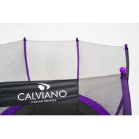Батут Calviano Outside Master Purple 312 см - 10ft (внешняя сетка, с лестницей)