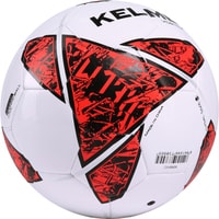 Футзальный мяч Kelme Vortex F18.2 Indoor 9086842-129-4 (белый/красный, 4 размер)