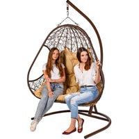 Подвесное кресло BiGarden Primavera (коричневый/бежевый)