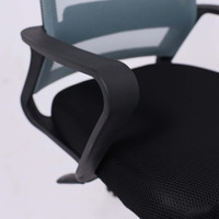 Кресло AksHome Christopher (ткань/сетка, черный/серый)