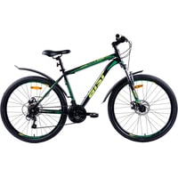 Велосипед AIST Quest Disc 26 р.20 2020 (черный/зеленый)