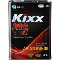 Моторное масло Kixx PAO 1 0W-30 4л