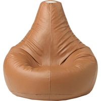 Кресло-мешок Palermo Bormio экокожа XXL (карамельный)