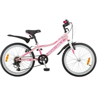 Детский велосипед Novatrack Alice 20 (розовый)