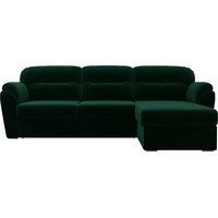 Угловой диван Лига диванов Бостон 100529 (зеленый)