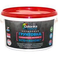 Акриловая грунтовка Colorika Aqua бетон-контакт 5 кг