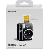 Фотоаппарат Fujifilm Instax Mini 40 (черный)