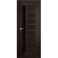 Межкомнатная дверь ProfilDoors 37X 70x200 (венге мелинга/стекло дождь черный)