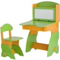 Детский стол Столики Детям СОК-1 (салатовый/оранжевый)
