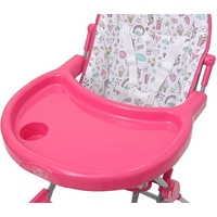 Высокий стульчик Polini Kids Disney Baby 252 (Единорог Сладости, розовый)