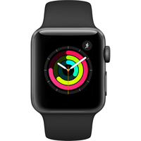 Умные часы Apple Watch Series 3 38 мм (алюминий серый космос/черный)