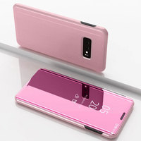 Чехол для телефона Case Smart view для Samsung Galaxy S10e (розовое золото)