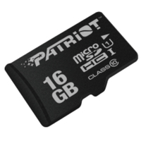 Карта памяти Patriot MicroSDHC LX Series PSF16GMDC10 16GB