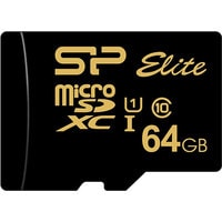 Карта памяти Silicon-Power Elite Gold microSDXC SP064GBSTXBU1V1G 64GB