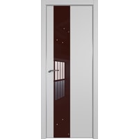 Межкомнатная дверь ProfilDoors 5E 90x200 (манхэттен/стекло коричневый лак)