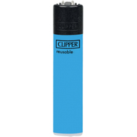 Зажигалка Clipper CP11RH Fluo (голубой)