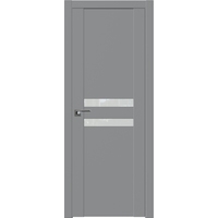 Межкомнатная дверь ProfilDoors 2.03U L 70x200 (манхэттен, стекло белый лак)