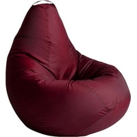 Кресло-мешок Kreslomeshki Груша дюспо (XXXL, бордовый)