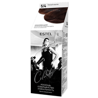 Крем-краска для волос Estel Celebrity 5/4 темный шоколад