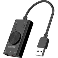 USB аудиоадаптер Orico SC2-BK