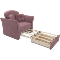 Кресло-кровать Мебель-АРС Малютка №2 (велюр, пудра НВ-178 18)